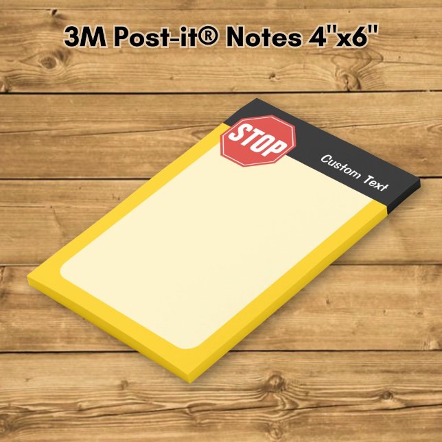 Notas Post-it® señal de STOP (Subido por el creador)