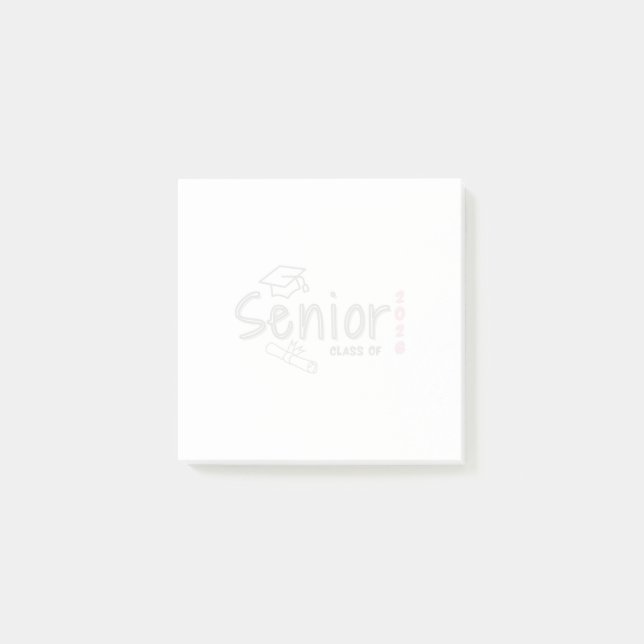 Notas Post-it® Senior Class of 2026 Notes (Anverso)