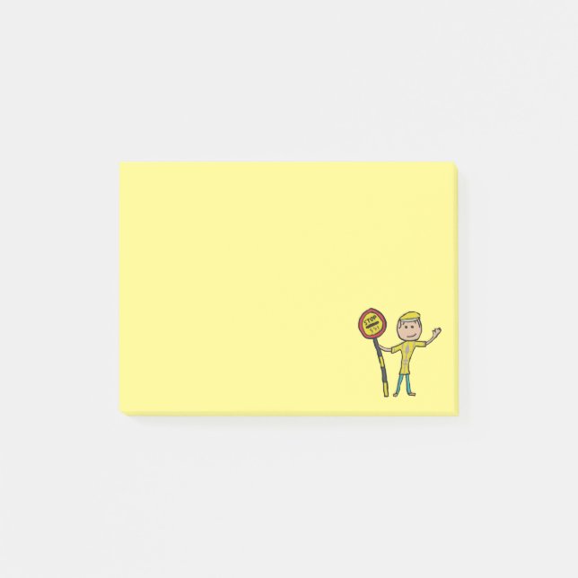 Notas Post-it® Señora Piruleta (Anverso)