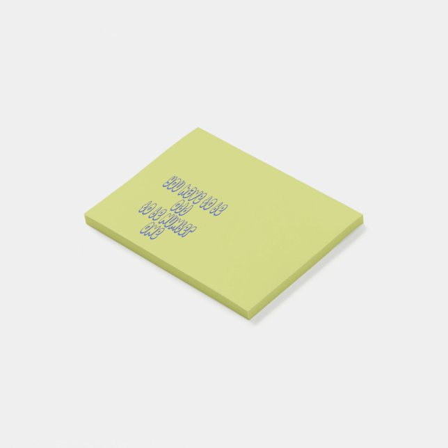 Notas Post-it® Ser número uno (En perspectiva)