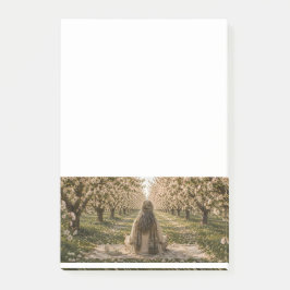Notas Post-it® Serene Orchard Sticky Notes | Romantic Botanical 