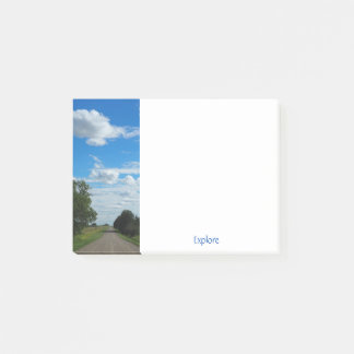 Notas Post-it® Serene Prairie Road