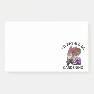 Notas Post-it® Sería bastante jardineros divertidos que cultivan