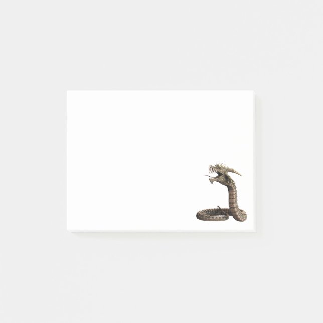 Notas Post-it® Serpiente Dragón (Anverso)