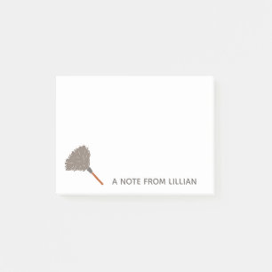 Notas Post-it® Servicio de limpieza personalizada Lady Maid