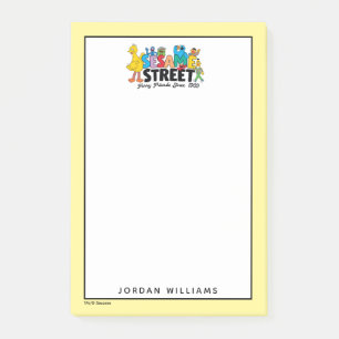 Notas Post-it® Sesame Street Amigos Peludos Agrega tu nombre