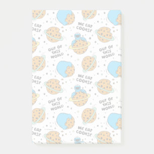 Notas Post-it® Sesame Street Cookie Monster Fuera de Este Mundo