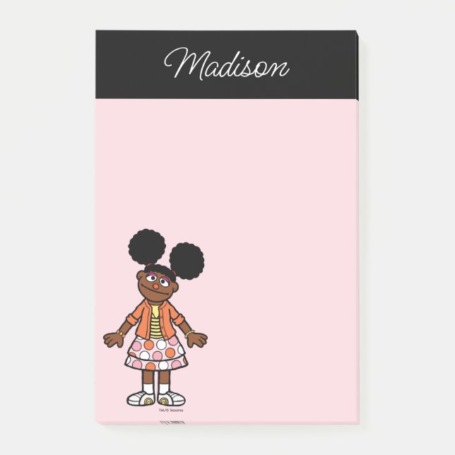 Notas Post-it® Sesame Street | Gabrielle Agrega tu nombre (Anverso)
