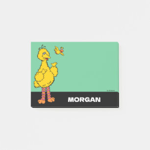 Notas Post-it® Sesame Street Gran Pájaro y Pajarito Agregar n