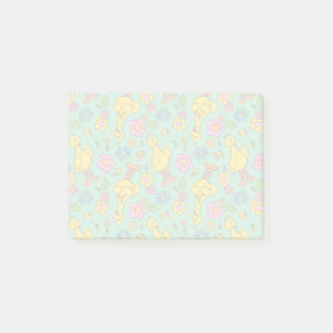 Notas Post-it® Sesame Street   Patrón de Big Bird y Little Bird