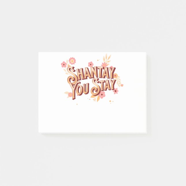 Notas Post-it® Shantay, quédate, arrastra raza, arrastra reina, a (Anverso)