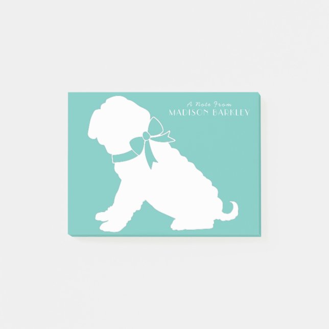Notas Post-it® Shar Pei Dog Puppy (Anverso)