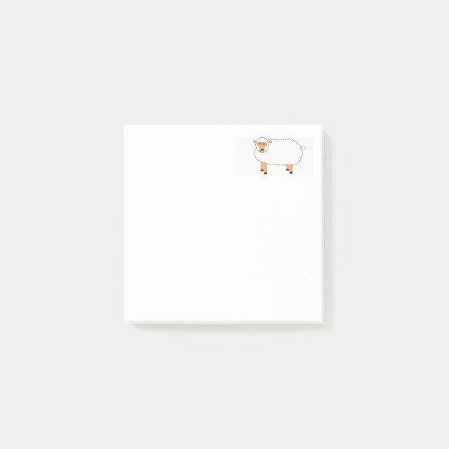 Notas Post-it® Sheepish (Anverso)