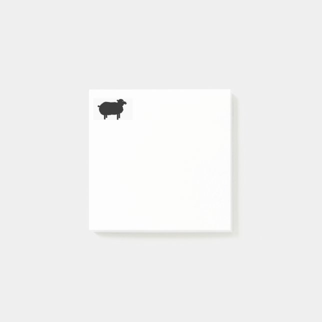 Notas Post-it® Sheepish (Anverso)