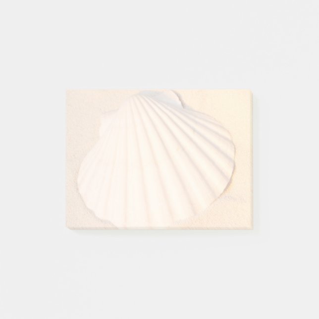 Notas Post-it® Shell que pone en arena (Anverso)