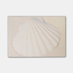 Notas Post-it® Shell que pone en arena