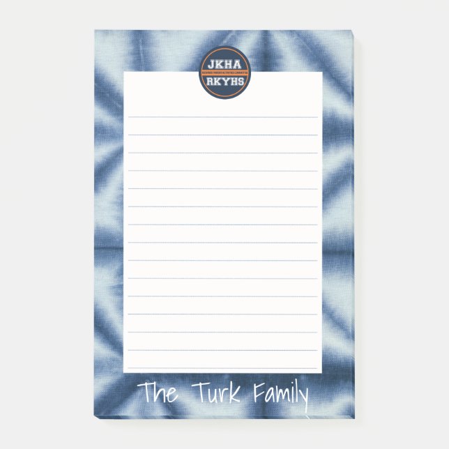 Notas Post-it® Shibori Mitzvot (Anverso)