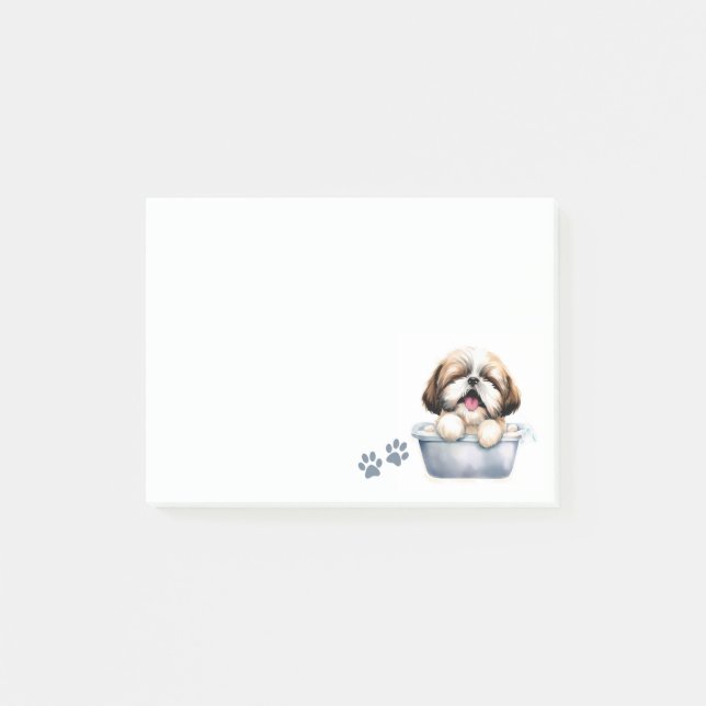Notas Post-it® Shih Tzu Dog (Anverso)