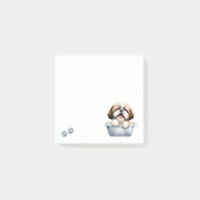 Notas Post-it® Shih Tzu Dog (Anverso)
