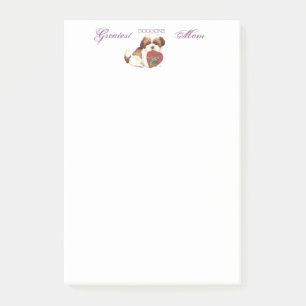 Notas Post-it® Shih Tzu Heart Mom