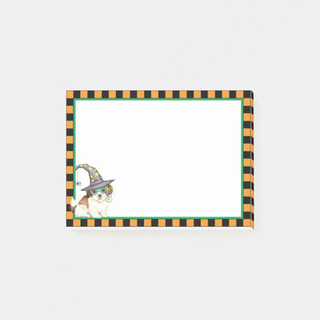Notas Post-it® Shih Tzu Witch (Anverso)