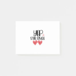 Notas Post-it® Sí, El día de San Valentín único