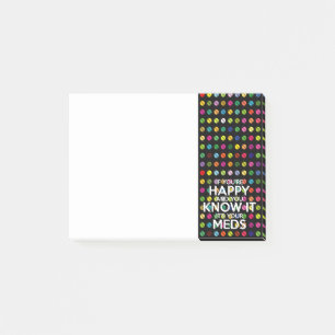 NOTAS POST-IT® SI ERES FELIZ Y LO SABES