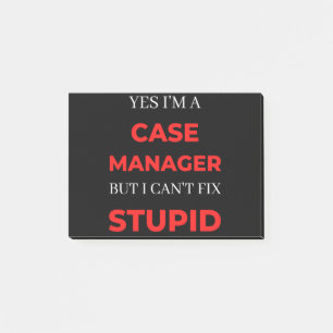 Notas Post-it® Sí, soy un Funda gerente, pero no puedo arreglar l