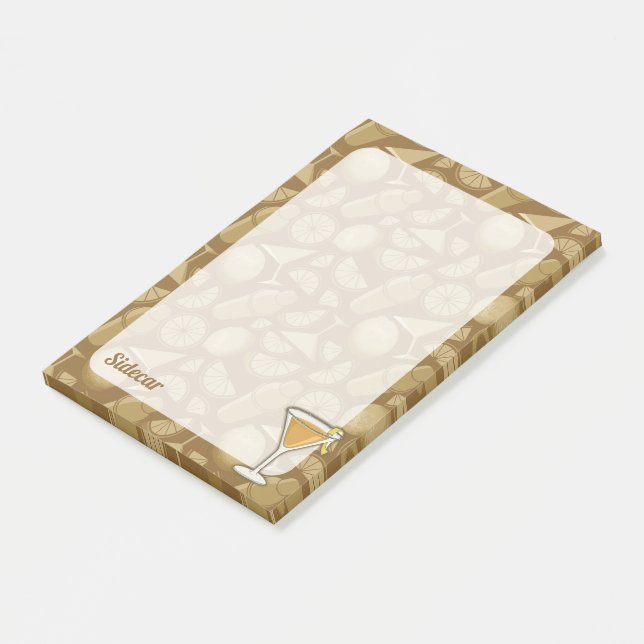 Notas Post-it® Sidecar Cocktail (En perspectiva)