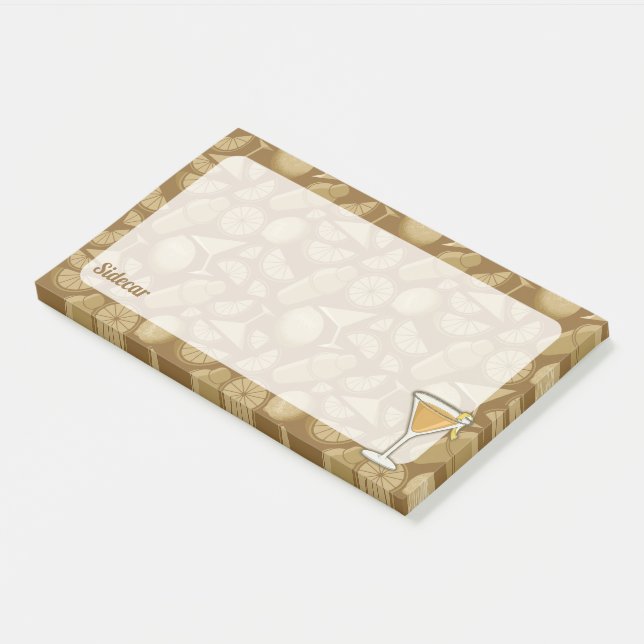 Notas Post-it® Sidecar Cocktail (En perspectiva)
