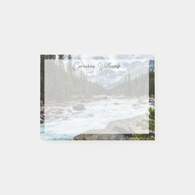Notas Post-it® Sierra | Parque nacional Banff Alberta, Canadá (Anverso)