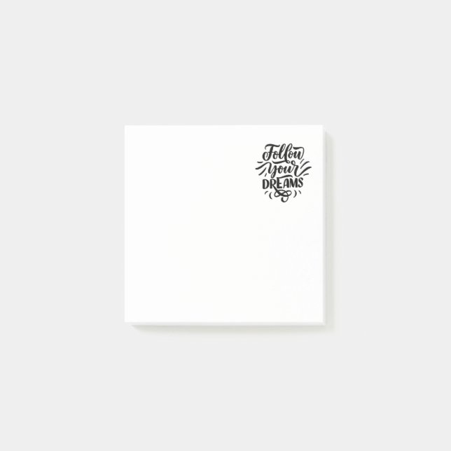 NOTAS POST-IT® SIGA SUS SUEÑOS (Anverso)