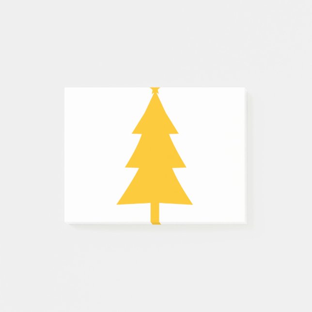 Notas Post-it® Silhouette 6 de Navidad (Anverso)