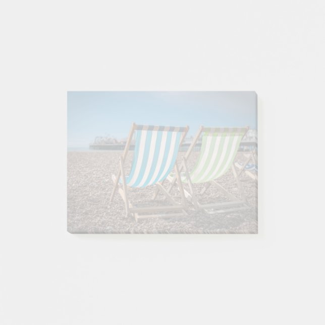 Notas Post-it® Sillas de cubierta que miran el mar (Anverso)