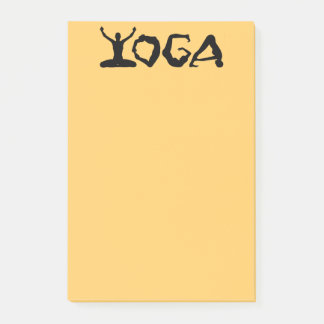 Notas Post-it® Siluetas de yoga