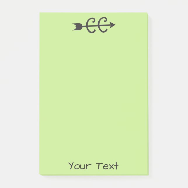 Notas Post-it® Símbolo de ejecución entre países (Anverso)