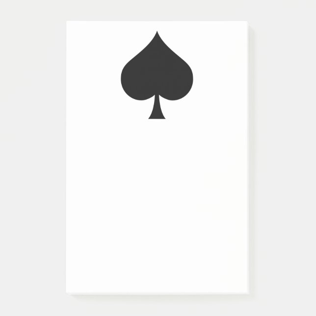 Notas Post-it® Símbolo de espacio (Anverso)