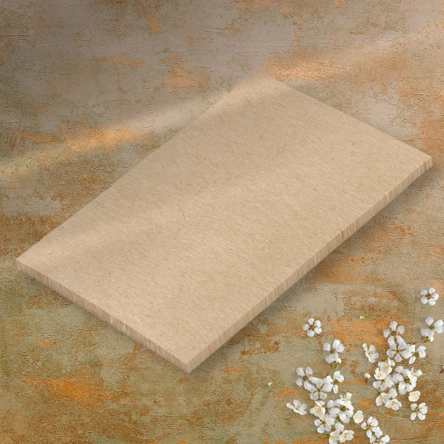 Notas Post-it® Simple Boho Kraft Rústico (Simple Rustic Kraft Boho Post-it Notes)