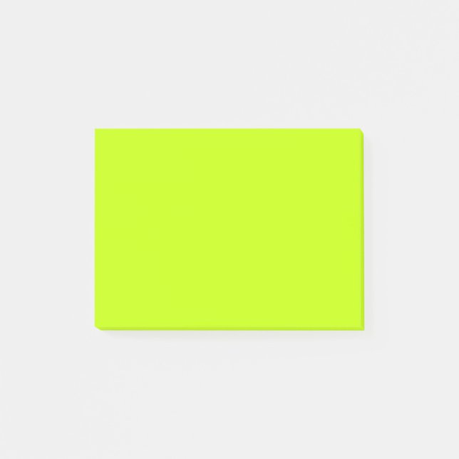 Notas Post-it® Simple Lime Green (Anverso)