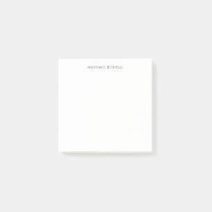 Notas Post-it® Simple Llano Moderno Elegante 