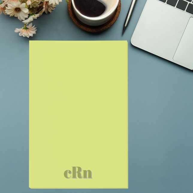 Notas Post-it® Simple Minimal Modern Green Professional  (Subido por el creador)