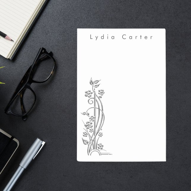 Notas Post-it® Simple Mínimo Básico Blanco y Negro (Subido por el creador)