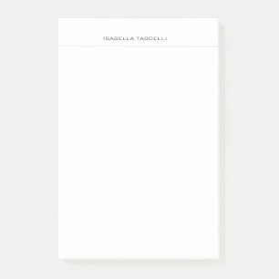 Notas Post-it® Simple profesional Minimalista moderno