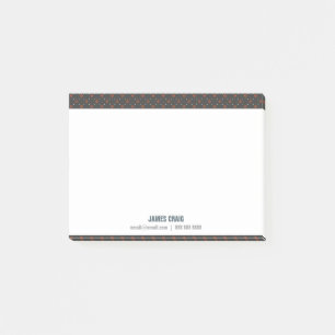 Notas Post-it® Simple profesional para él básico masculino limp