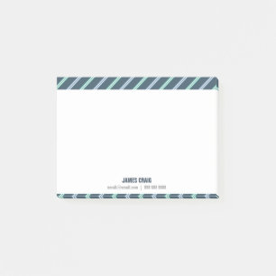 Notas Post-it® Simple profesional para él básico masculino limp