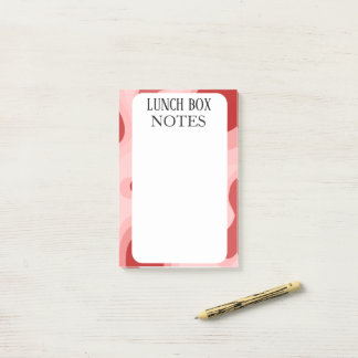 NOTAS POST-IT® SIMPLE STYLISH MODERN CUSTOMIZED LUNCH BOX 