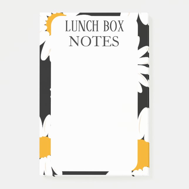 NOTAS POST-IT® SIMPLE STYLISH MODERN CUSTOMIZED LUNCH BOX  (Anverso)