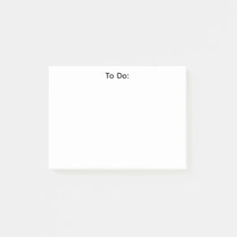 Notas Post-it® Simple To Do List - Notes