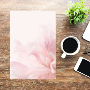 Notas Post-it® Simple Y Elegante Floral Rosa Botánica