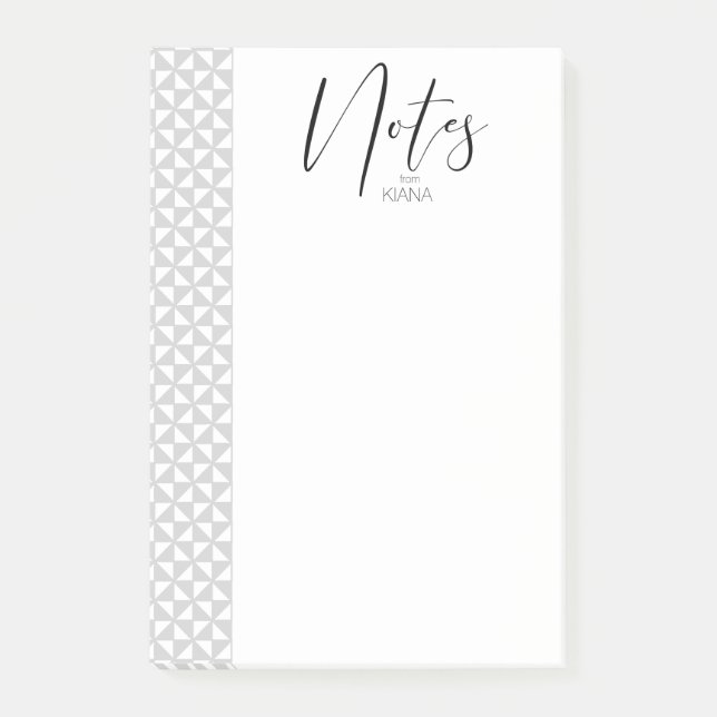 Notas Post-it® Simplemente Boda negro ID523 (Anverso)